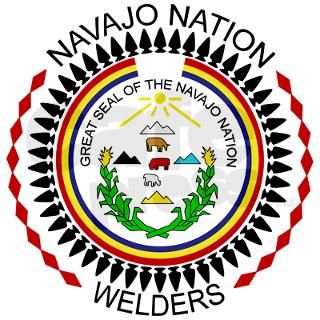 Navajo Nation Welders Square Sticker 3 x 3 by Admin_CP10148727