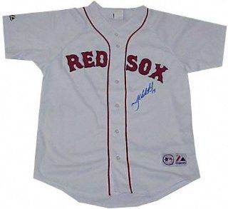 Josh Beckett Boston Red Sox Autographed Blank Home Jersey 