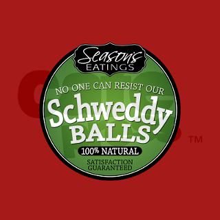 SNL Schweddy Balls Round Sticker by MarshEnterprises