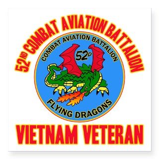 2nd Combat Aviation Battali Square Sticker 3 x 3 by MilVetShop2