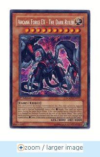 Yugioh Lodt en017   Arcana Force Ex   The Dark Ruler Secret Rare Card [Toy] Toys & Games
