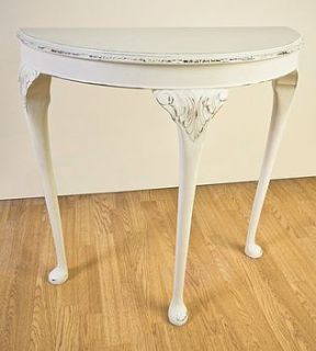 upcycled hand painted console table by cocoonu