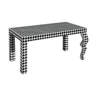 houndstooth design dining table by out there interiors