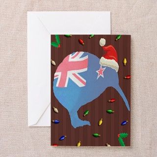 Christmas Kiwi Greeting Cards (Pk of 10) by kiwisoutback