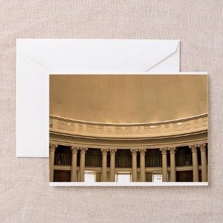 Greeting Card UVA Rotunda Dome Room by ce_boyd