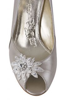 iris leather peep toe shoes by rachel simpson
