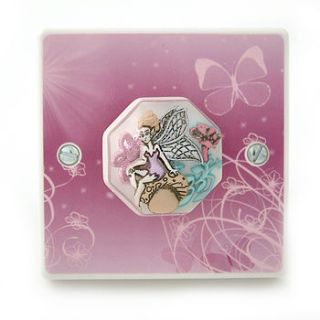 girls pink fairy light switch by candy queen designs