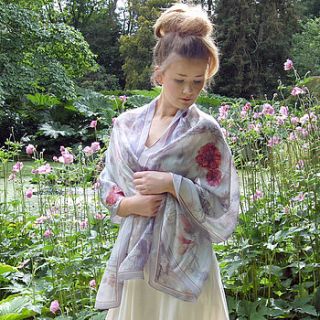 pearl silk scarf by armitage design