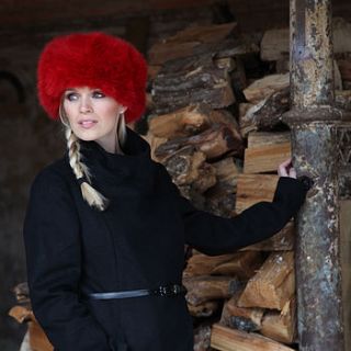 luxury fur hats for women by perilla