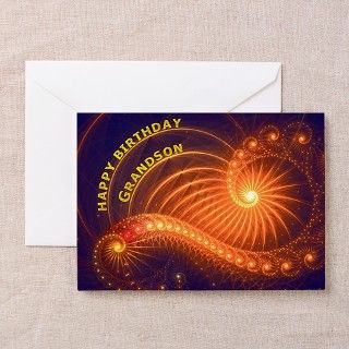 Birthday card for a grandson Greeting Cards by SuperCards