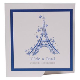 paris wedding stationery collection by dreams to reality design ltd