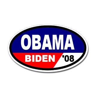 Obama Biden 08 Oval Decal by atozovals