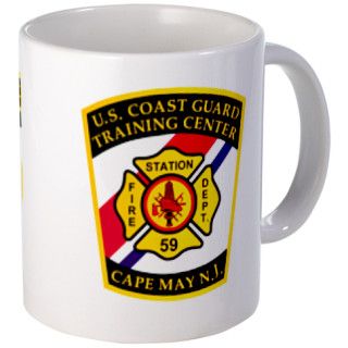 USCG Fire Station 59 11 Ounce Mug by USCG_Shirts