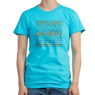 Divergent Quotes T Shirt by epiclove