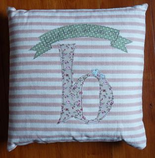 girls personalised name cushion by housley & co