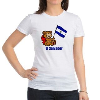 El Salvador Teddy Bear Shirt by nitsupak