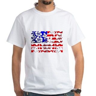 Hawaiian American flag Shirt by hawaiianamericanflag