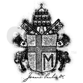 Pope John Paul II Coat of Arms.png Pet Tag by CatholicShirts