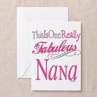 Fabulous NANA.png Greeting Cards (Pk of 10) by littletuddler