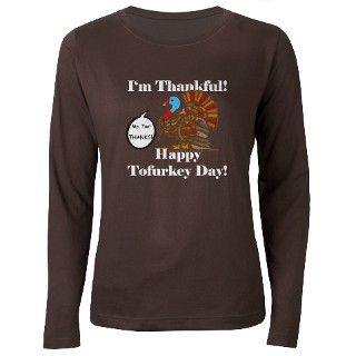 Happy Tofurkey Day T Shirt by cyndisstuff