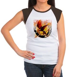 Bird on Fire the Mockingjay Tee by HungerGamesGear