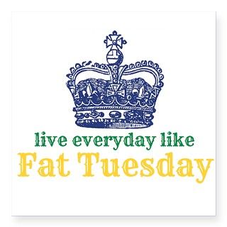 Live Everyday Like Fat Tuesday Sticker by nestinteriors
