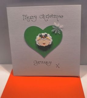personalised mrs claus christmas card by kitty's