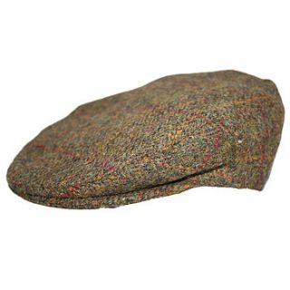 harris tweed cheesecutters cap by eureka and nash