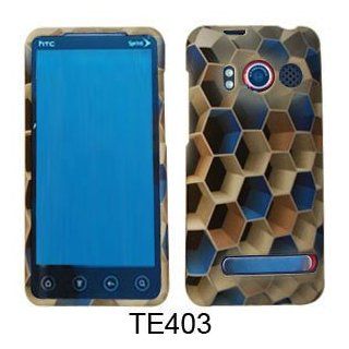 HTC EVO 4G Bee Hives Case Cover Faceplate Housing Snap On New Protector Skin Cell Phones & Accessories