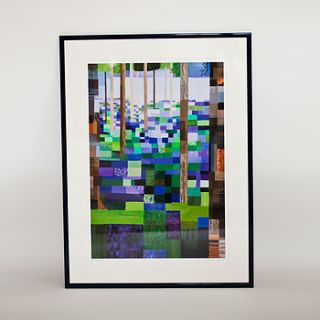 bluebell wood print by emma hardicker