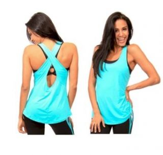 Cross Back Tank Top from Fitness Etc Activewear  Athletic Shirts  Clothing