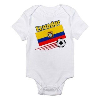Ecuador Soccer Team Infant Bodysuit by nitsupak