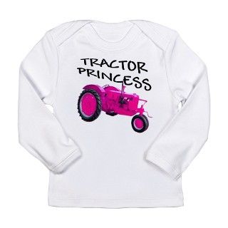 Tractor princess Long Sleeve T Shirt by Admin_CP12469205