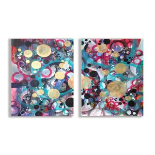 Stupell Industries Home Décor Abstract Circle Masterpiece Duo