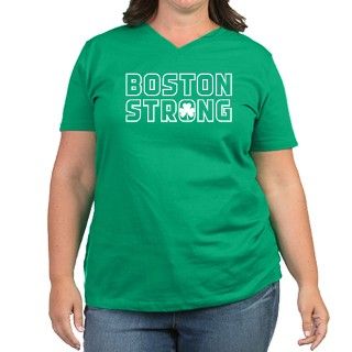 BOSTON Strong Plus Size T Shirt by CafeVarietees