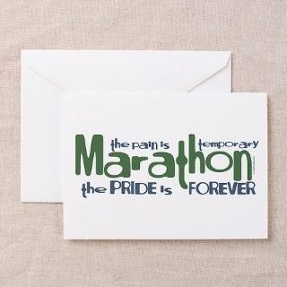 Marathon  The Pride is Forever Greeting Cards (Pac by mall4mylife
