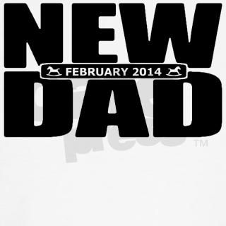 February 2014 New Dad Baseball Jersey by NewDad2014