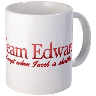 Team Edward Jacob shirtless Mug by Sweetsisters