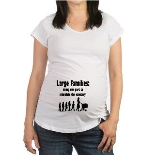 MATERNITY CUT (belly print) T Shirt by evilgeniusstore