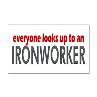 Ironworker Rectangle Decal by shallowval
