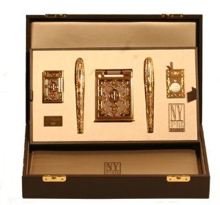 S.T Dupont New York Fifth Ave 5 Piece Pen and Lighter Set  Other Products 