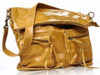 twice as nice leather laptop bag by madison belts