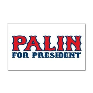 Palin FOr President 2012 (Red Sox Style) Decal by uneekteez