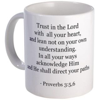 Proverbs 35,6 Mug by bluegreenred