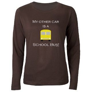 My other car is a School Bus T Shirt by cyndisstuff