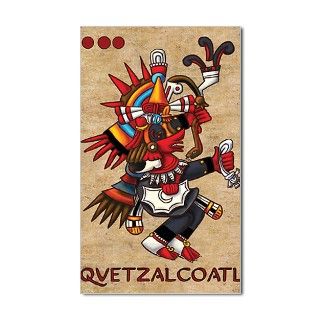 Quetzalcoatl Feathered Serpent Decal by vicodesigns