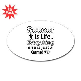 Soccer Is Life Designs Decal by Sportzandgamez