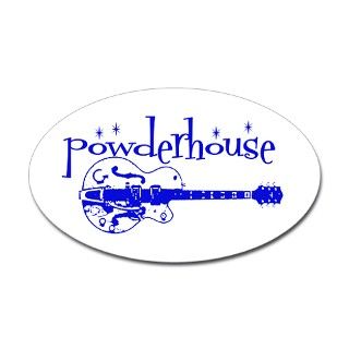 Powderhouse Gretsch Logo Oval Decal by powderhouse