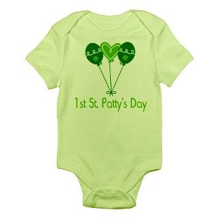 1st St Pattys Day Infant Bodysuit by mainstreetshirt