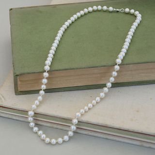 pearl strand necklace by jewellery made by me